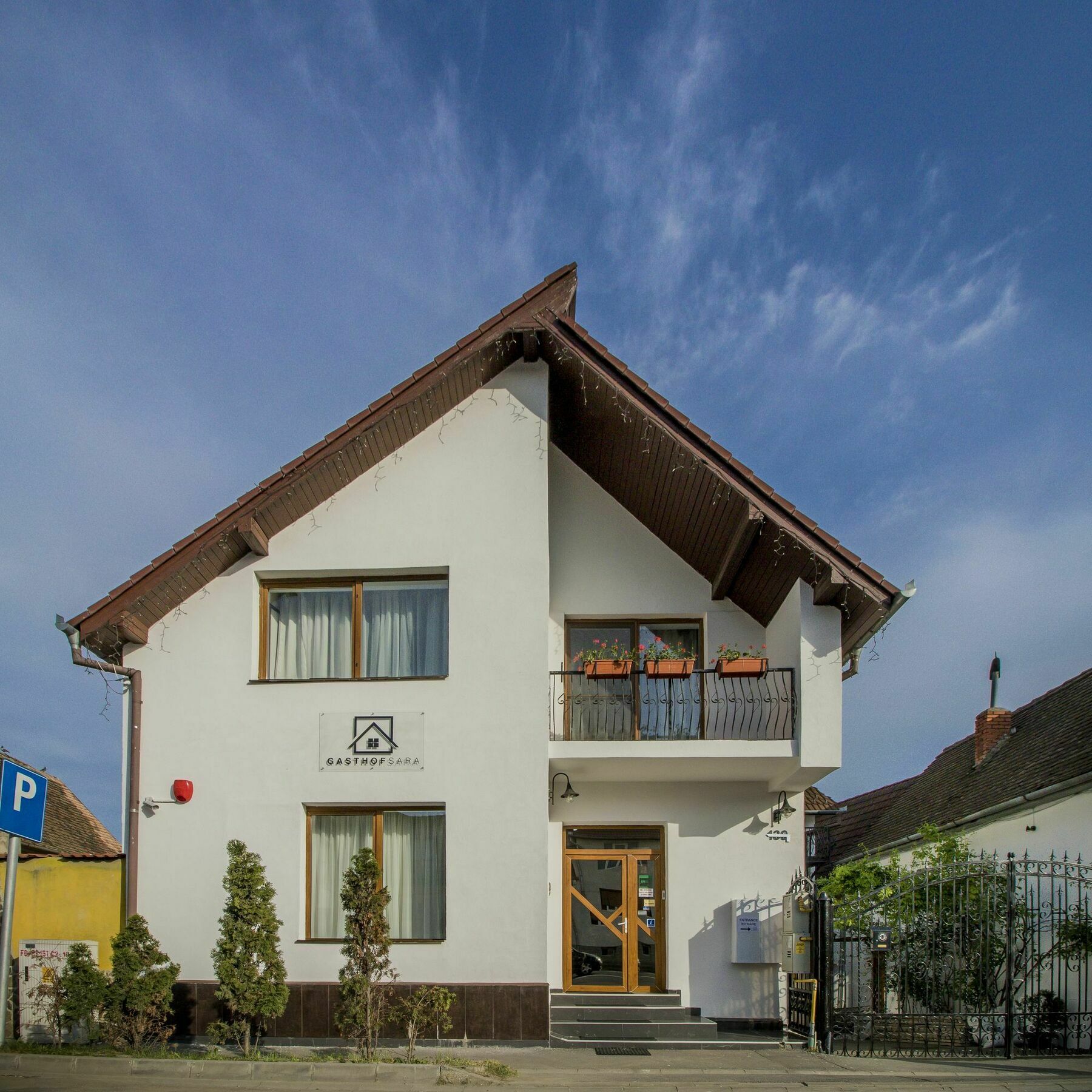 Gasthof Sara Sibiu Buitenkant foto